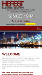 Mobile Screenshot of herbstelectric.com